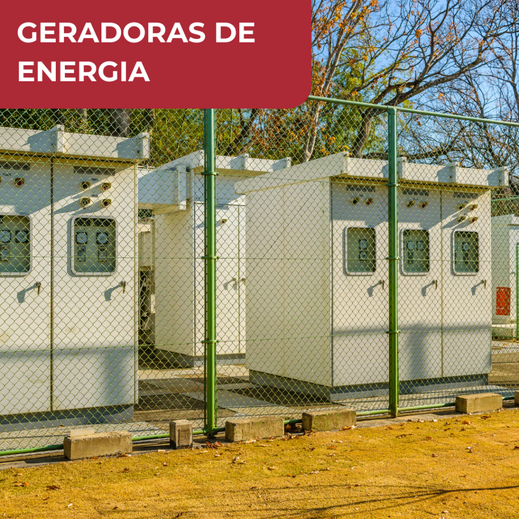 GERADORAS DE ENERGIA​​